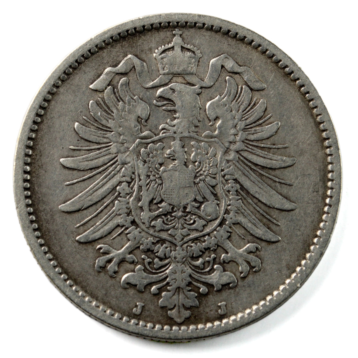 German Empire 1885J Mark VF-EF (VF30) $