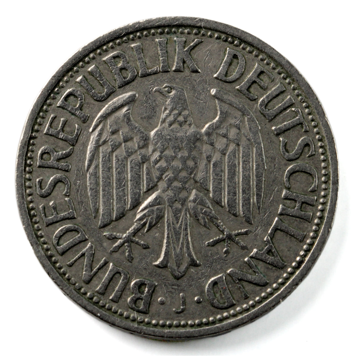 Germany 1957J Mark Extra Fine (EF40) $