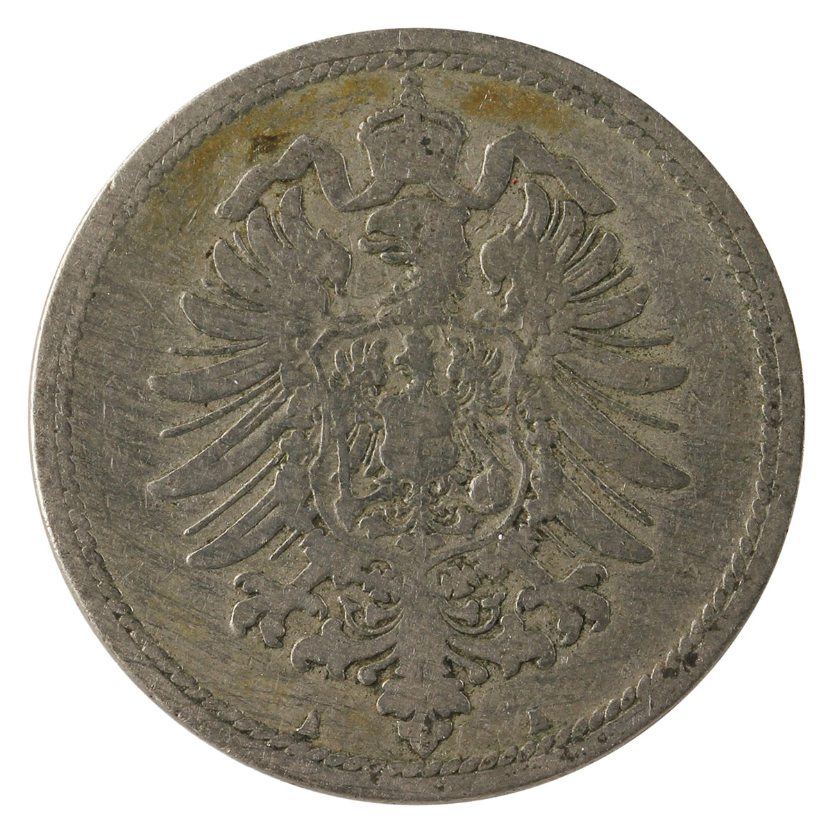 German Empire 1888A 10 Pfennig VF-EF (VF30)