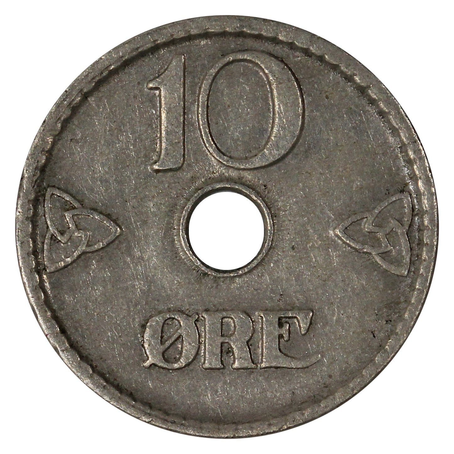 Norway 1926 10 Ore Almost Uncirculated (AU-50)
