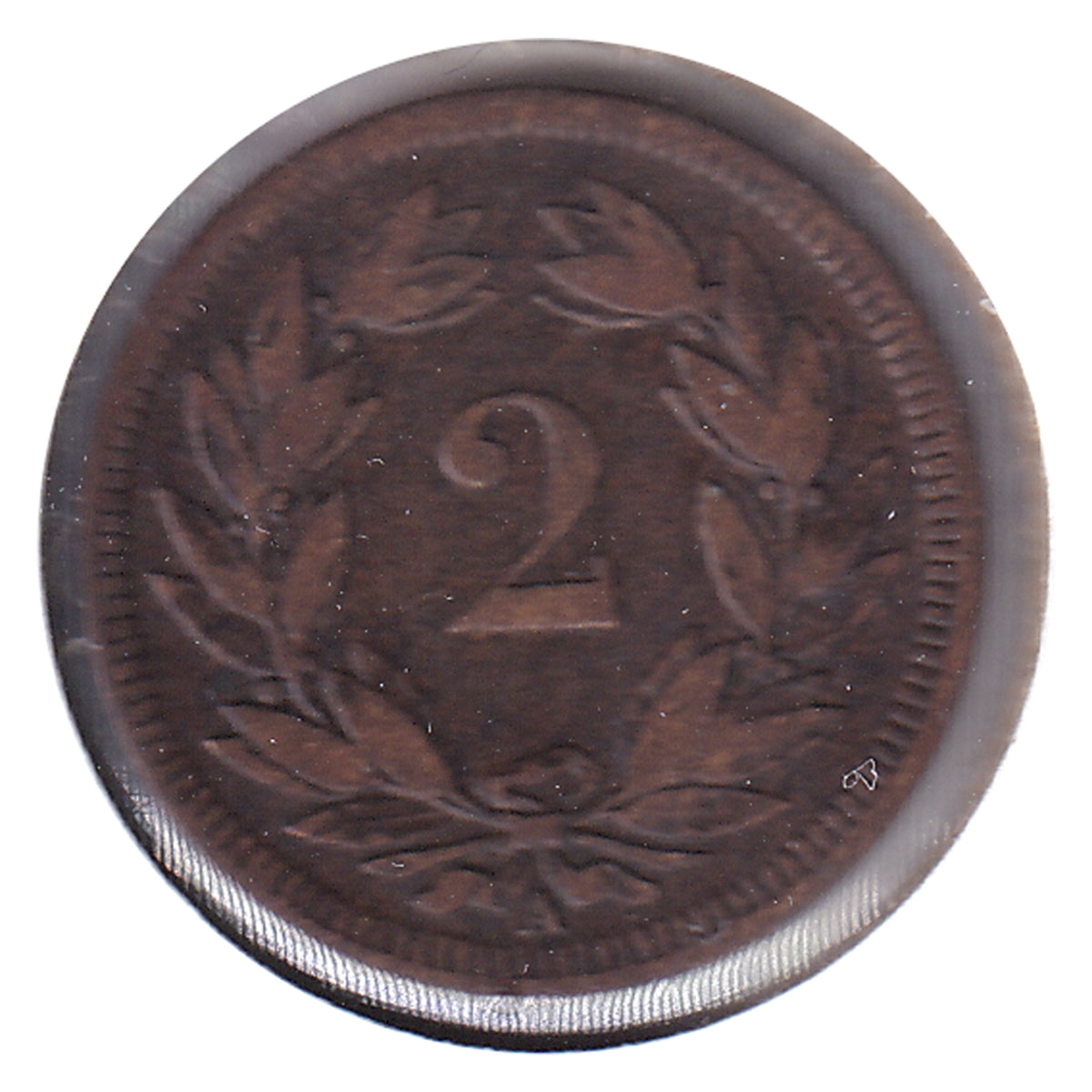 Switzerland 1851A 2 Rappen Very Fine (VF20)