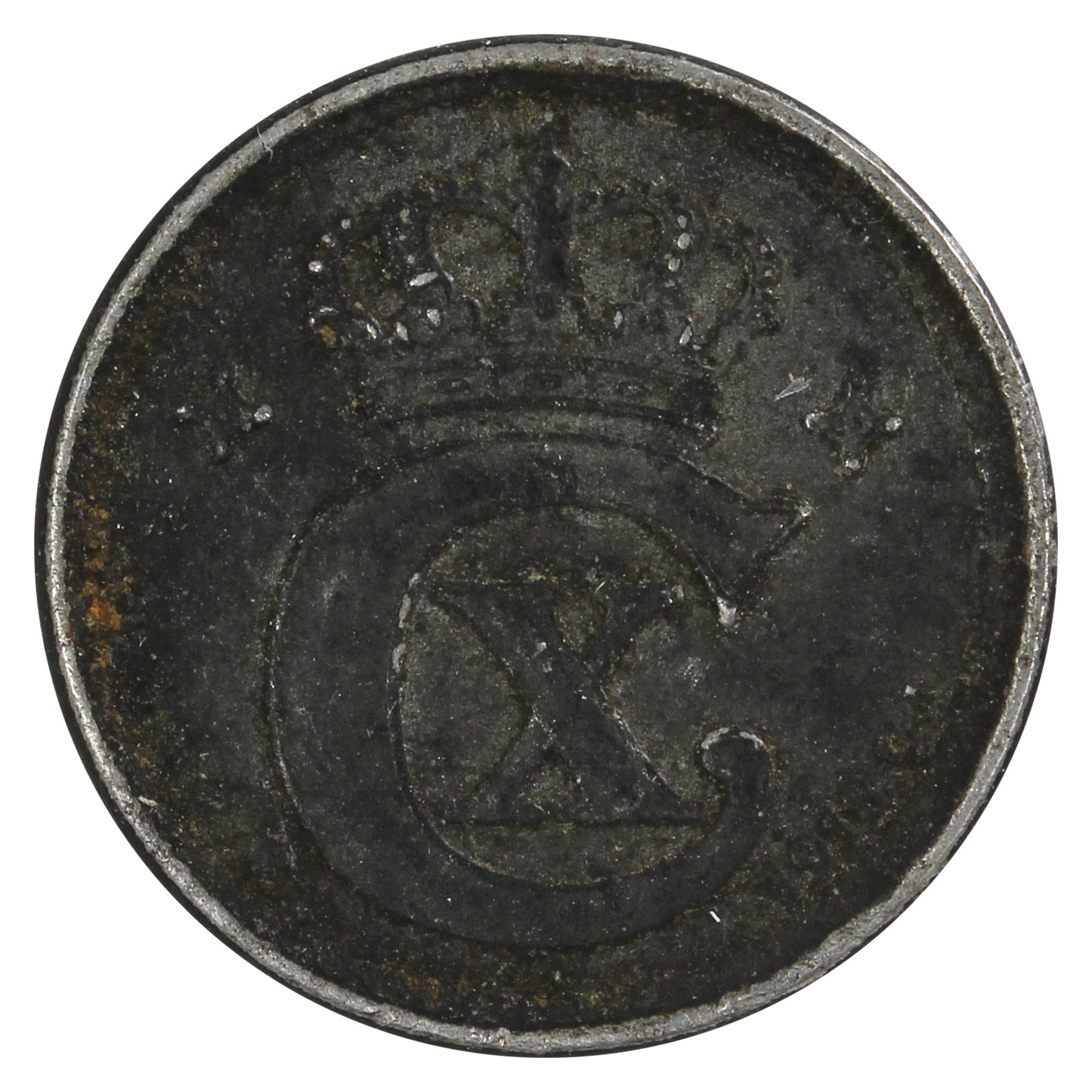 Denmark 1918HCN GJ Ore Extra Fine (EF40)