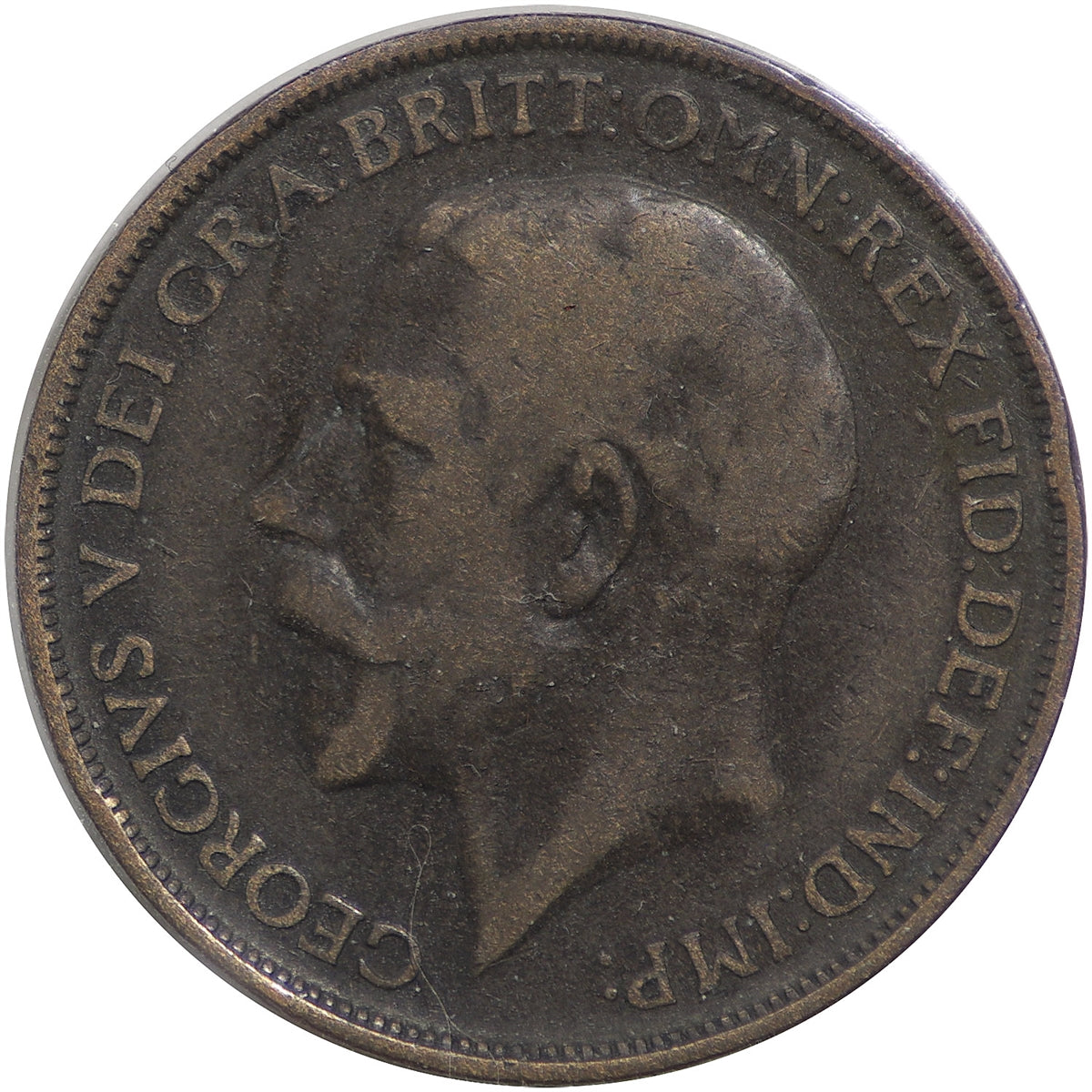 Great Britain 1912H Penny Very Fine (VF20)