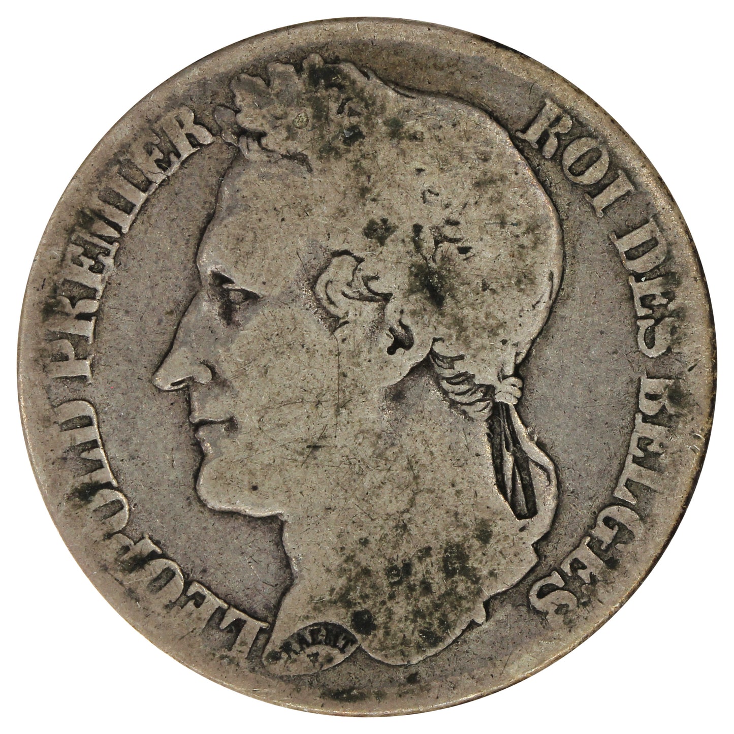 Belgium 1834 Franc Fine (F12)