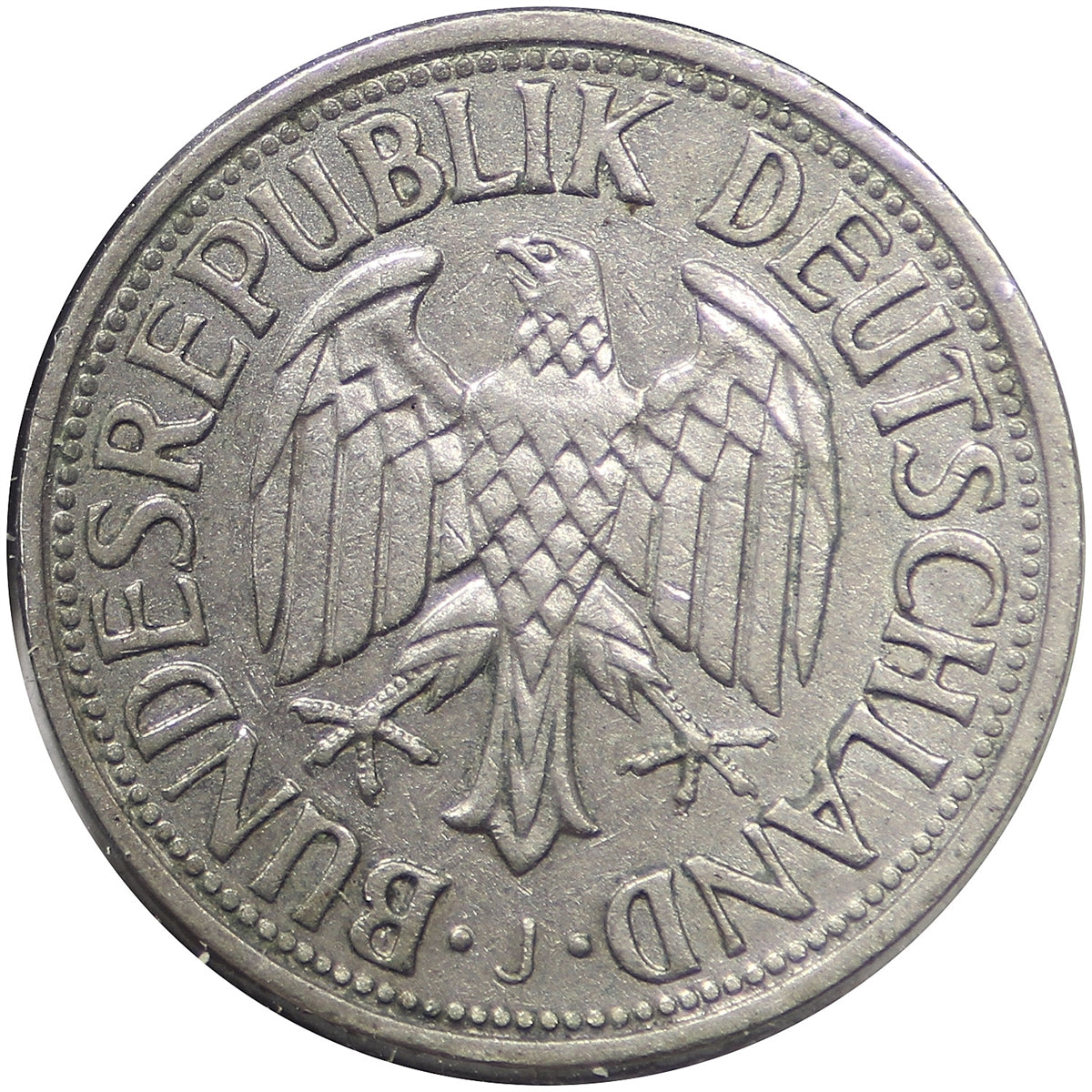Germany 1956J Mark Extra Fine (EF40)