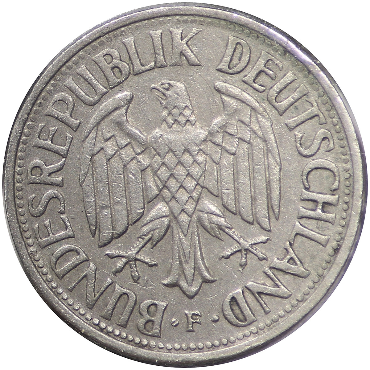 Germany 1962F Mark Extra Fine (EF40)