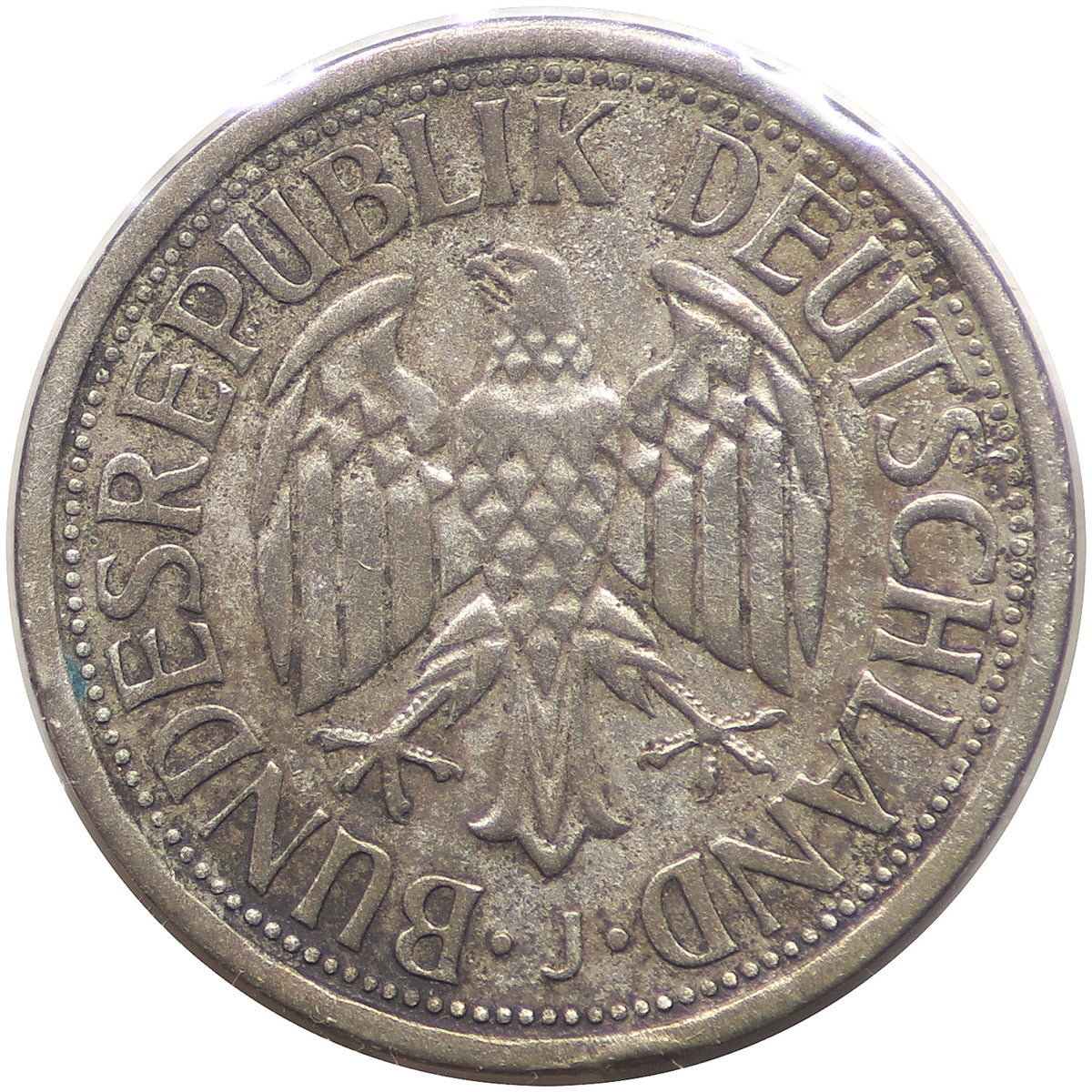 Germany 1951J 2 Marks Extra Fine (EF40)