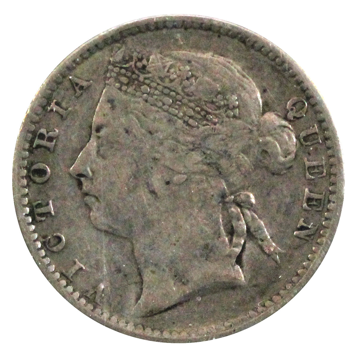 Straits Settlements 1899 10-cent VF-EF (VF30) $