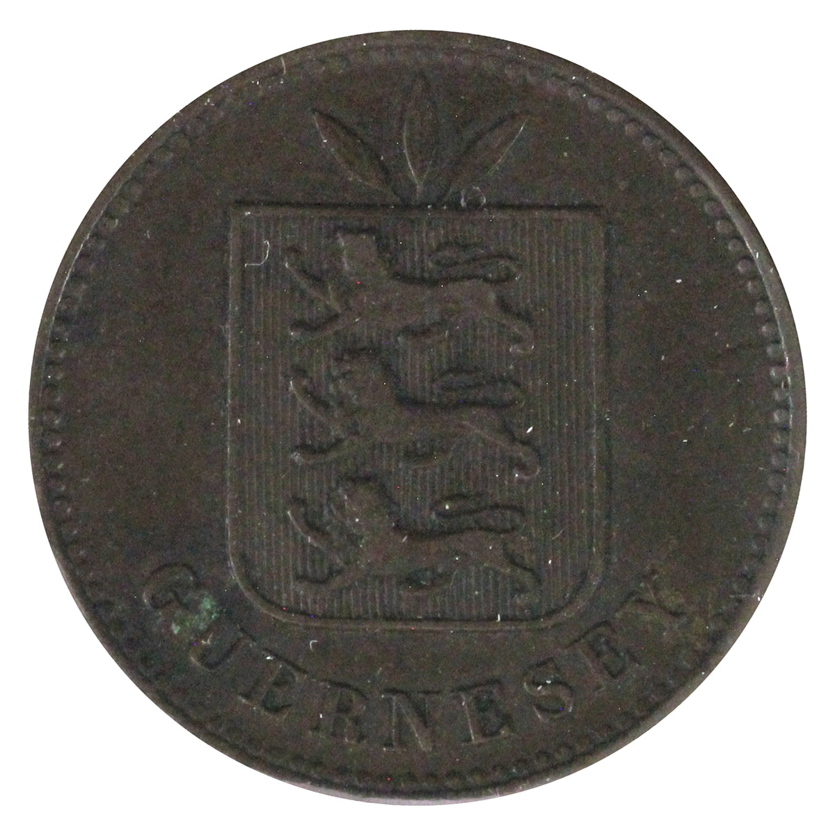 Guernsey 1910H 4 Doubles Extra Fine (EF40)