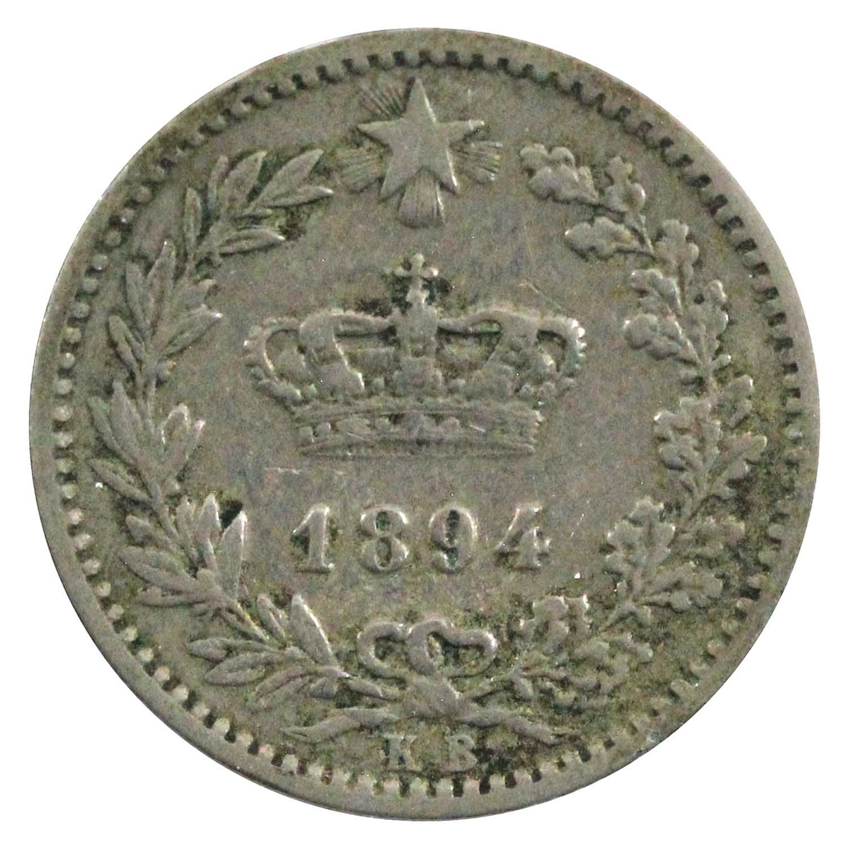 Italy 1894KB 20 Centesimi Extra Fine (EF40)