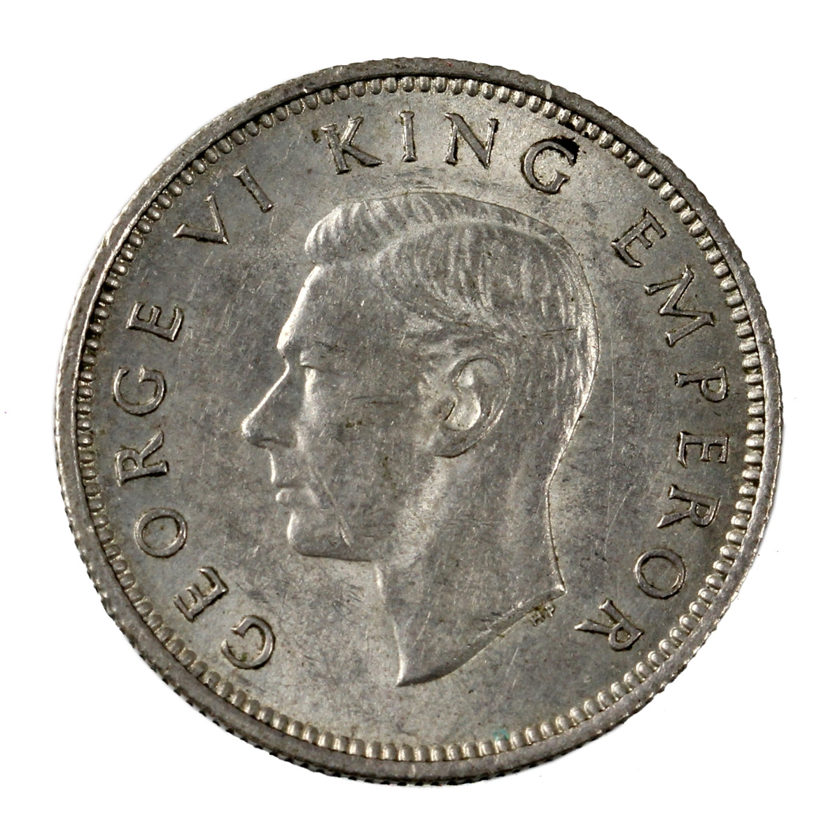 New Zealand 1944 6 Pence Extra Fine (EF40)