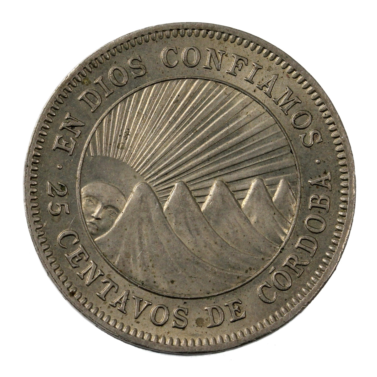 Nicaragua 1952 25 Centavos Uncirculated (MS60)