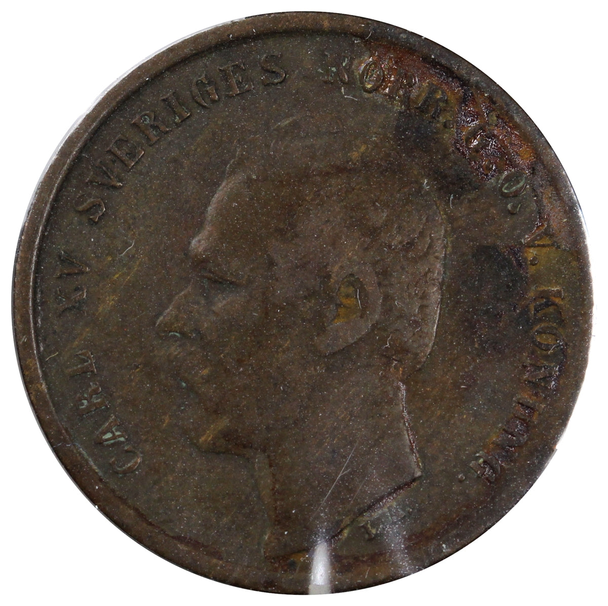 Sweden 1864 LA Ore Extra Fine (EF40)
