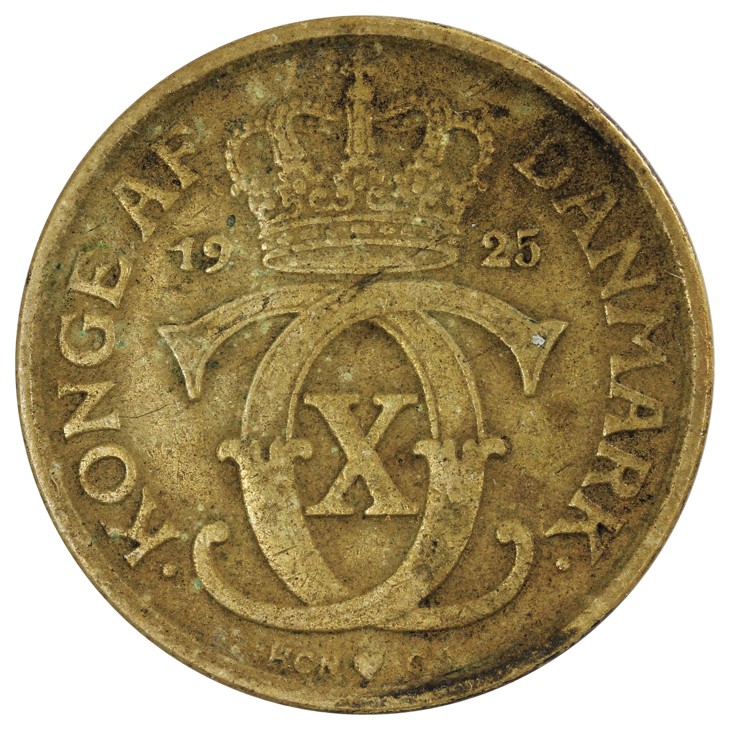 Denmark 1925HCN GJ Krone Extra Fine (EF40)