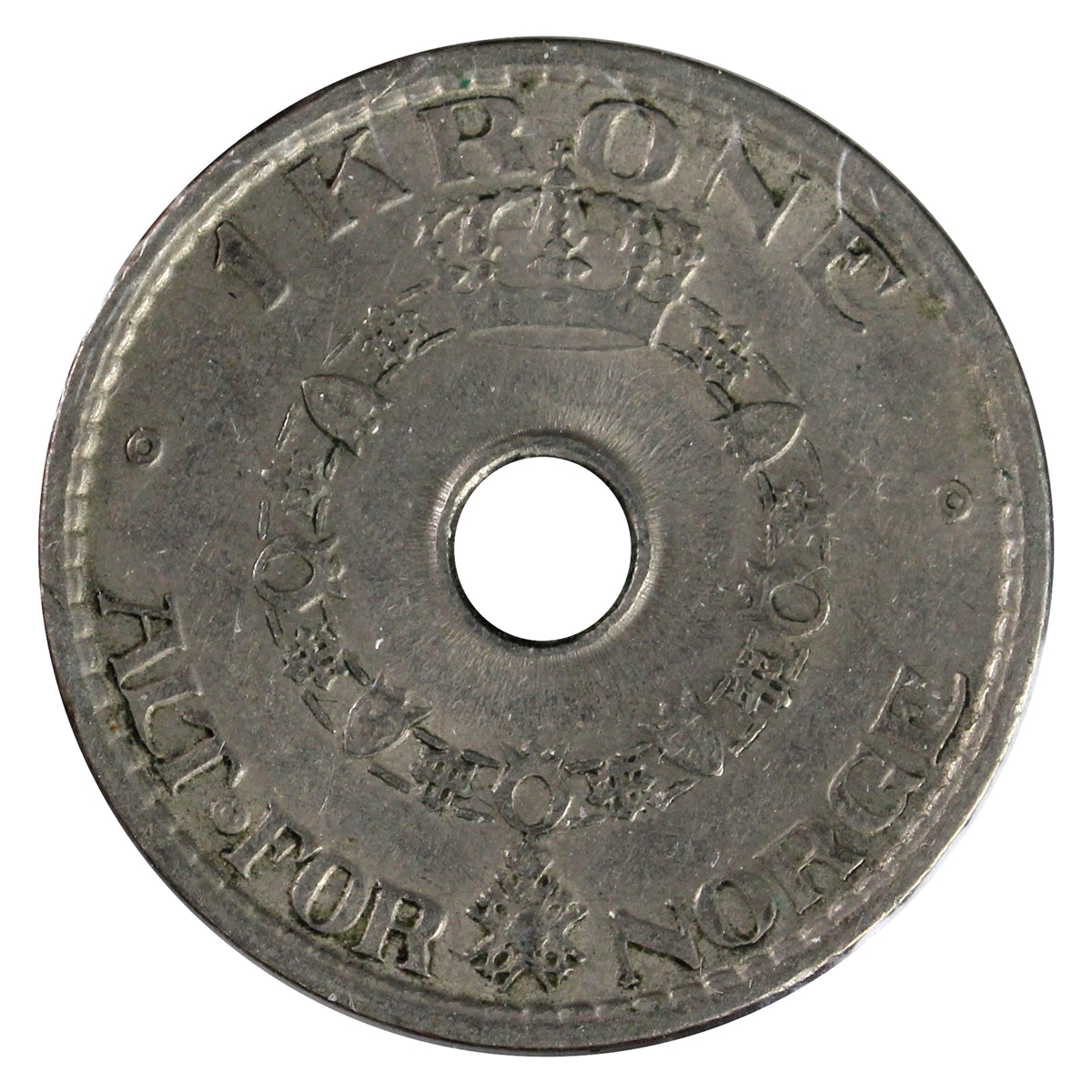 Norway 1938 Krone Extra Fine (EF-40)