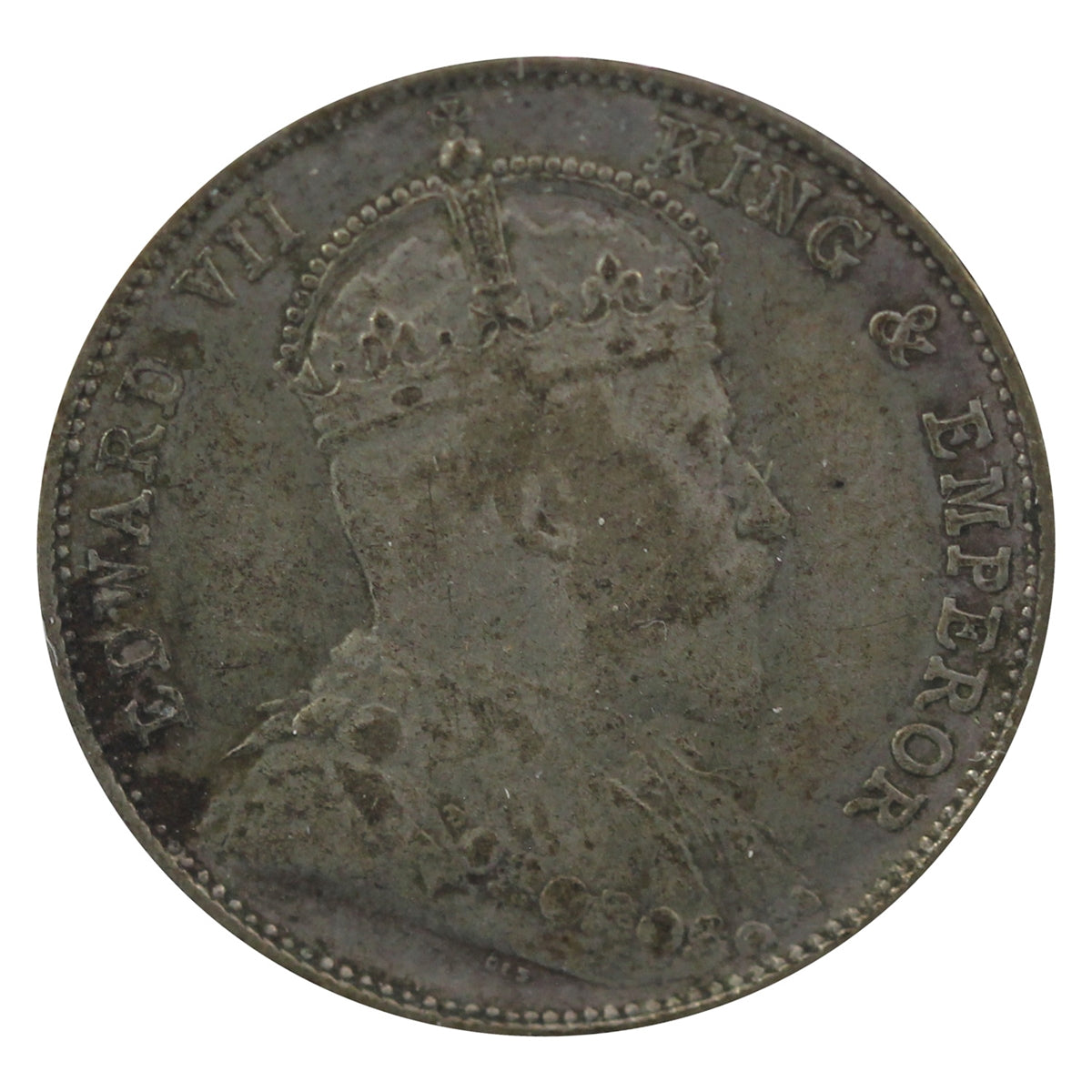 Straits Settlements 1910B 20 Cents VF-EF (VF30)