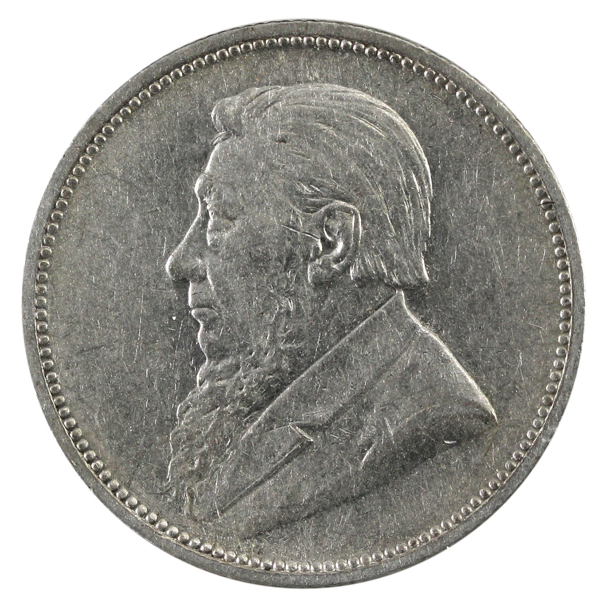 South Africa 1894 2 Shillings Extra Fine (EF40) $