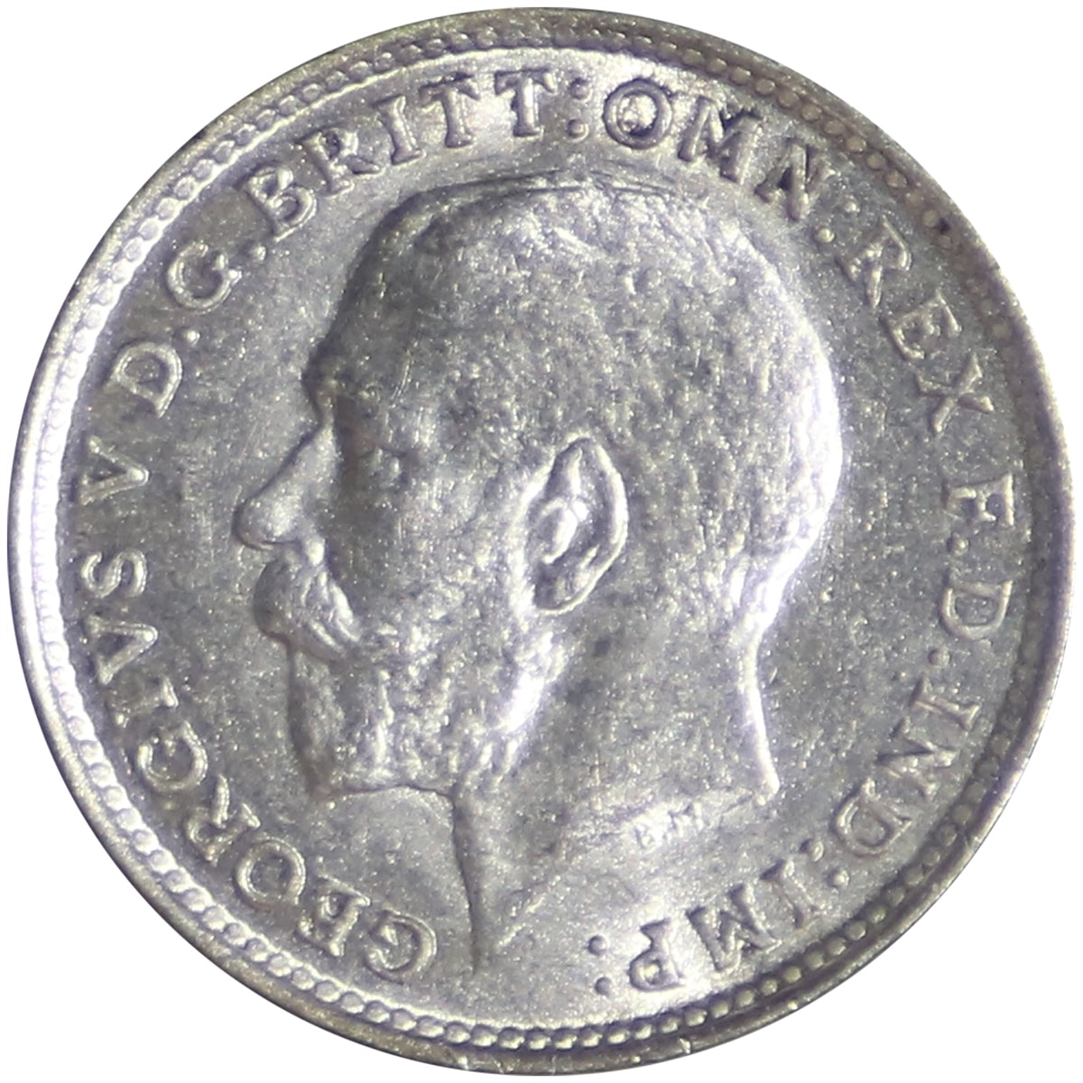 Great Britain 1918 3 Pence Uncirculated (MS60)