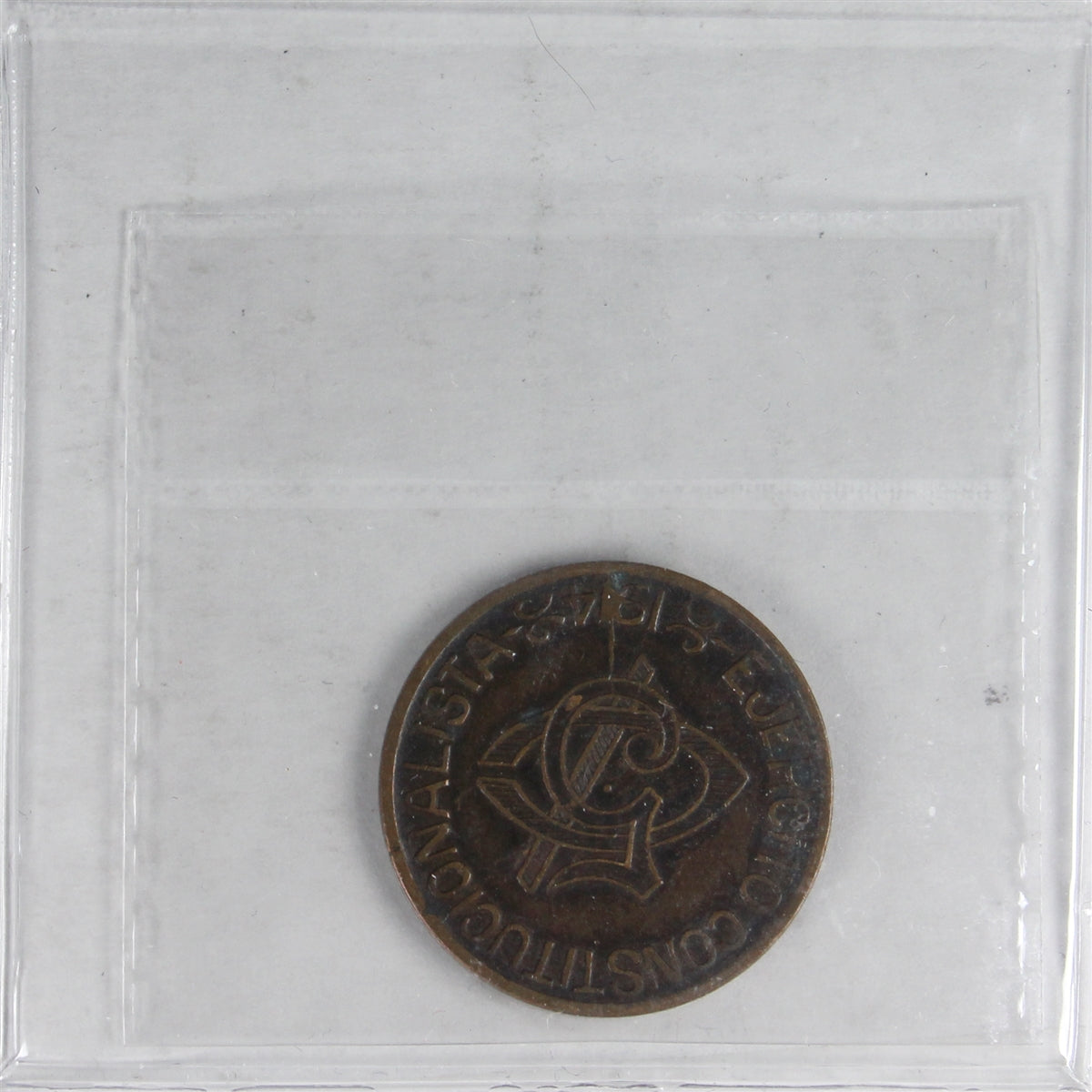Mexico 1914 5 Centavos ICCS Certified VF20 Km# 612
