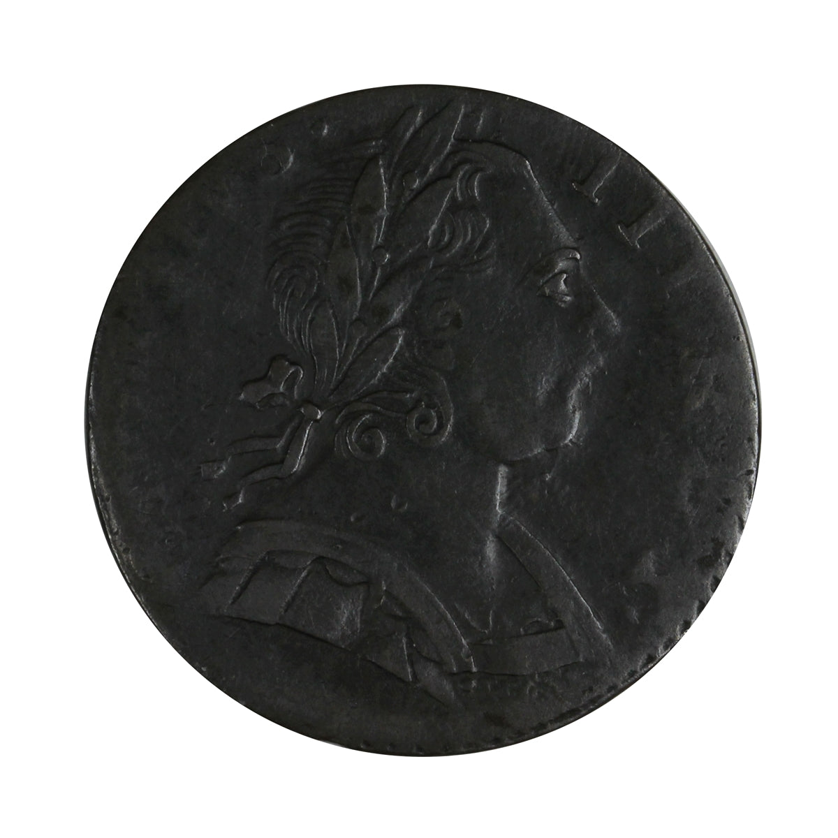 Great Britain 1775 George III Farthing Extra Fine (EF40) $