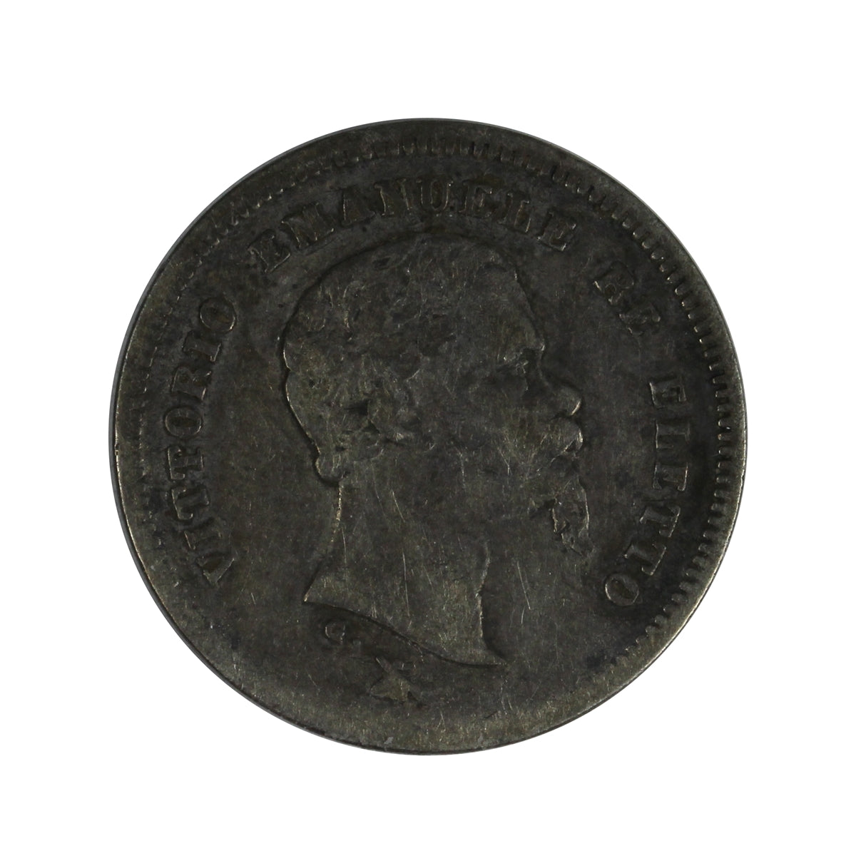 Italy 1860 Emilia 50 Centesimi F-VF (F15) $