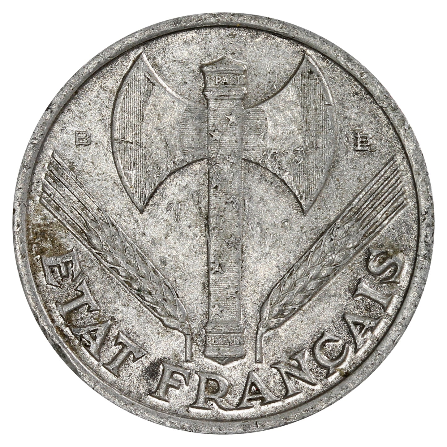 France 1943B 50 Centimes Extra Fine (EF40)