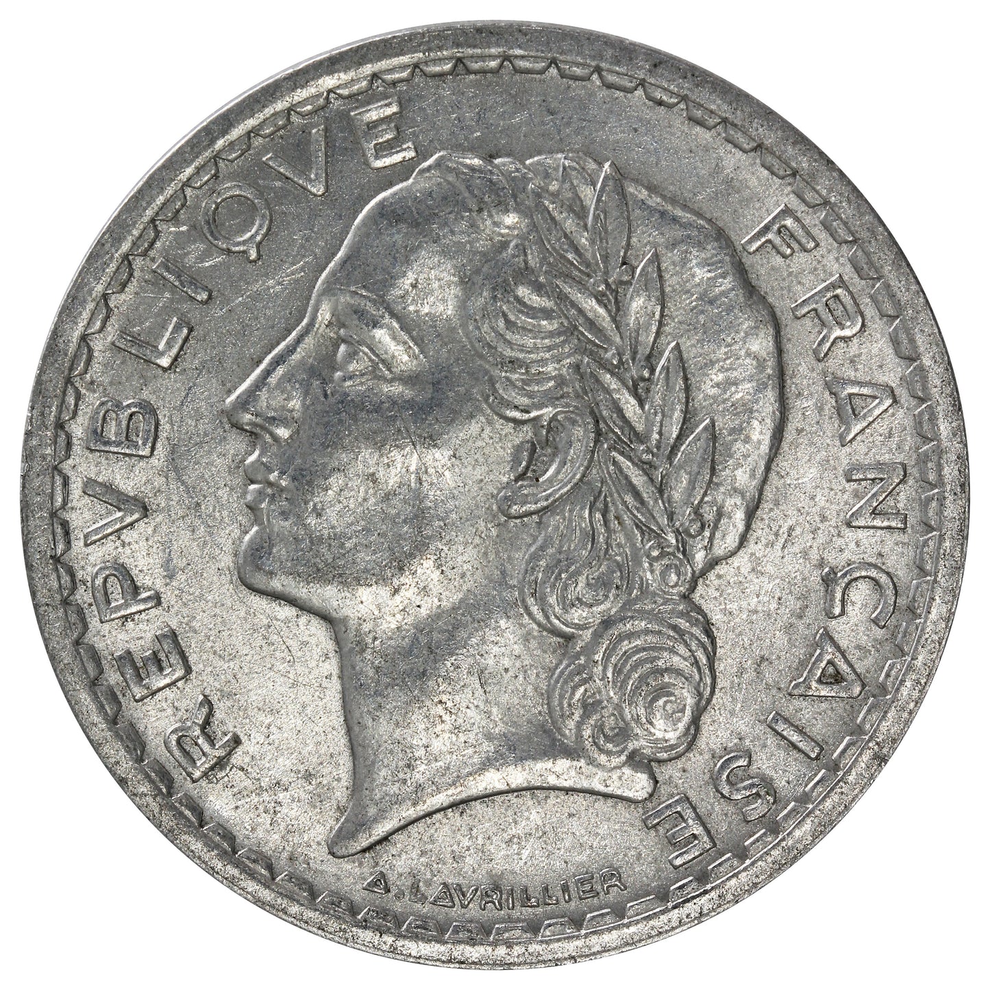 France 1945C 5 Francs Extra Fine (EF40)