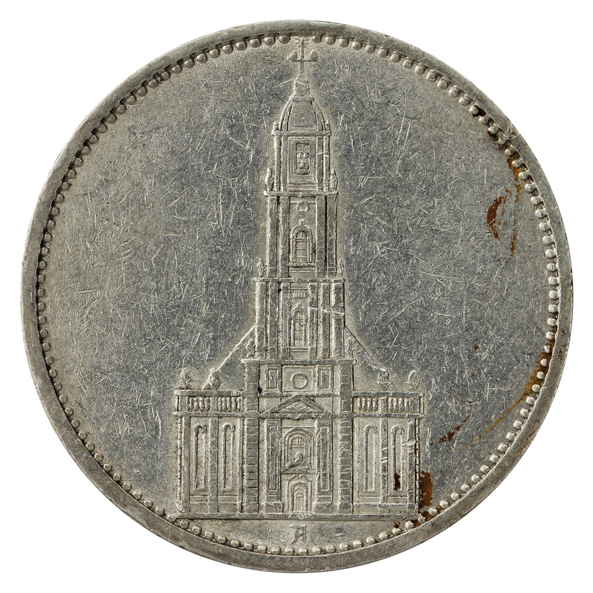 German Third Reich 1935A Potsdam 5 Mark Very Fine (VF20)