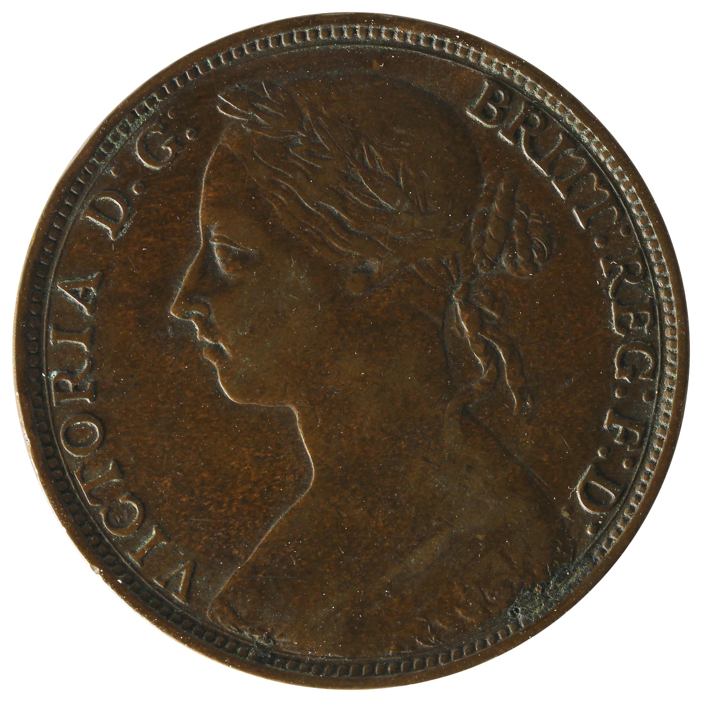 Great Britain 1888 Penny Very Fine (VF20)