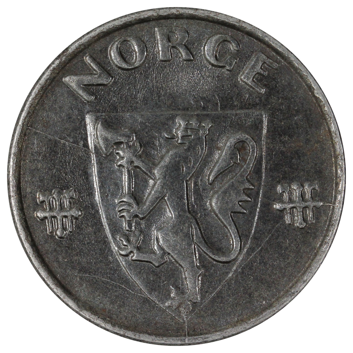 Norway 1944 5 Ore Uncirculated (MS60)