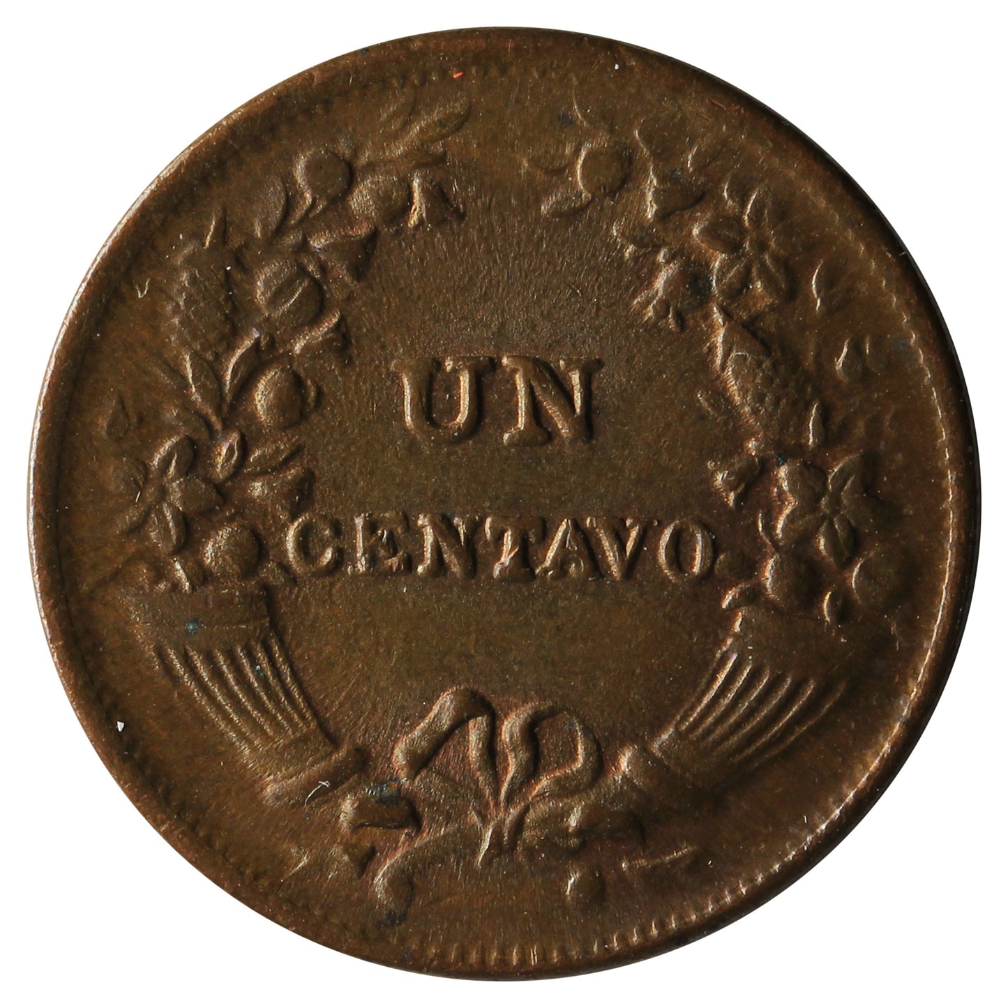 Peru 1935 Centavo Uncirculated (MS60)