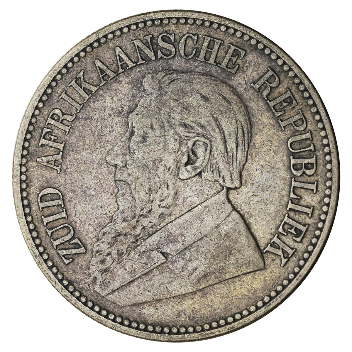 South Africa 1894 2 1/2 Shilings Very Fine (VF20) $