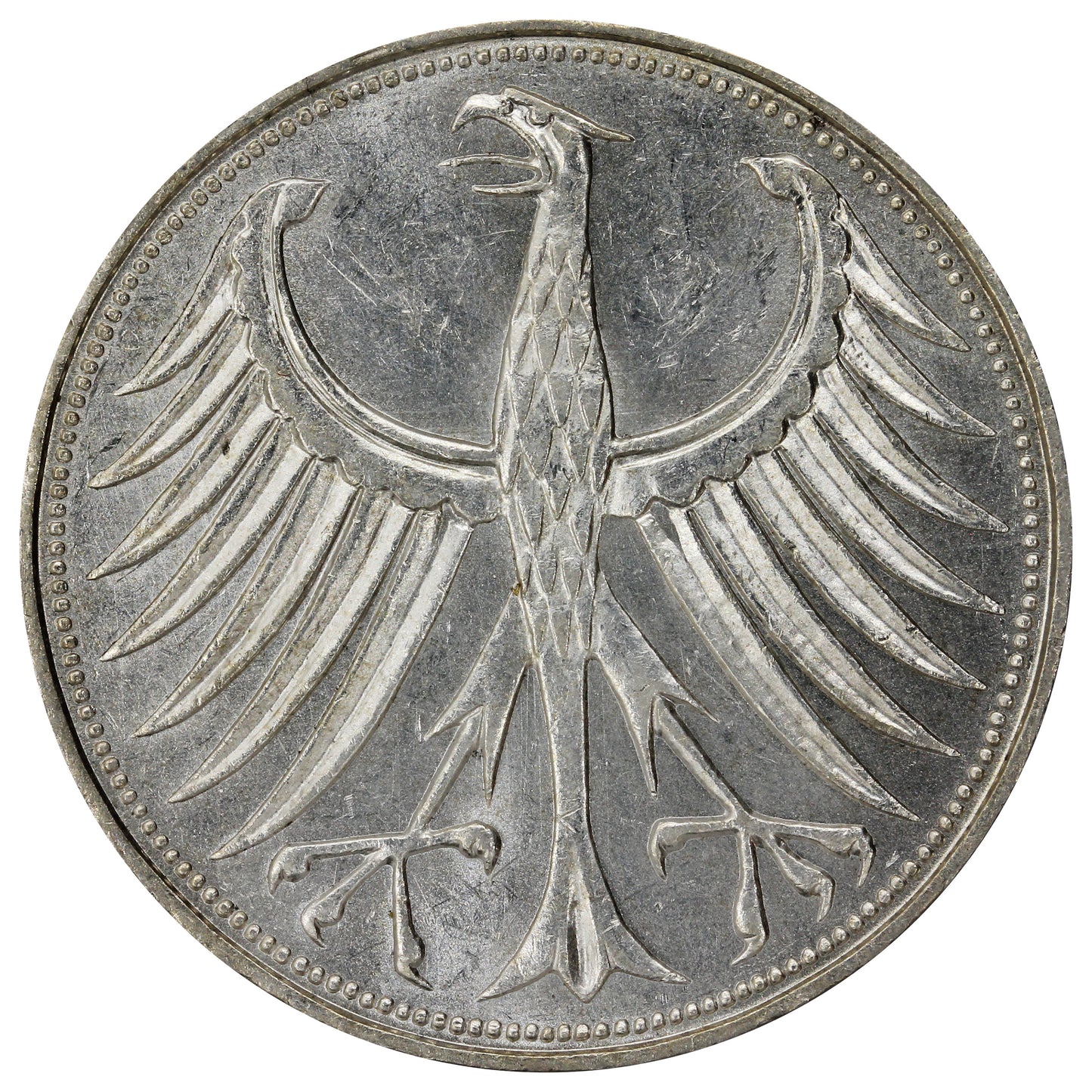 Germany 1963D 5 Marks Extra Fine (EF40)