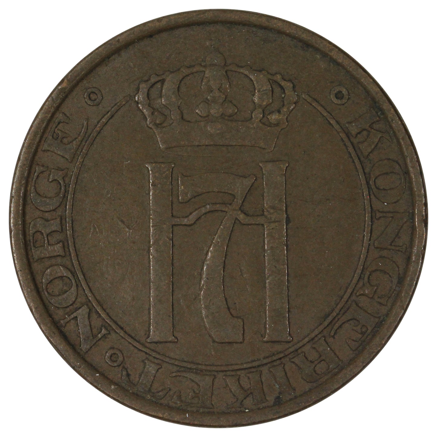 Norway 1931 5 Ore VF-EF (VF30)