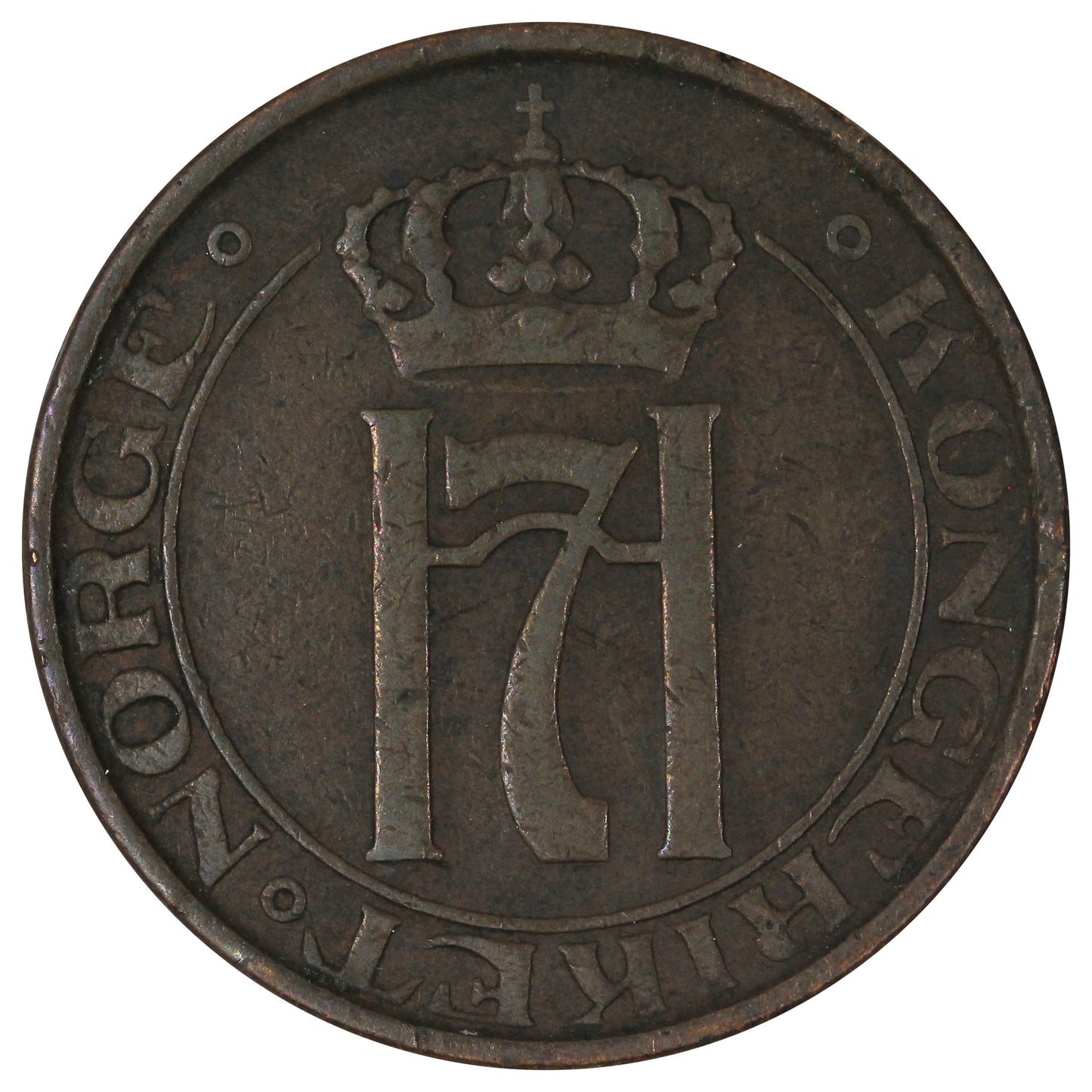 Norway 1932 5 Ore Very Fine (VF-20)