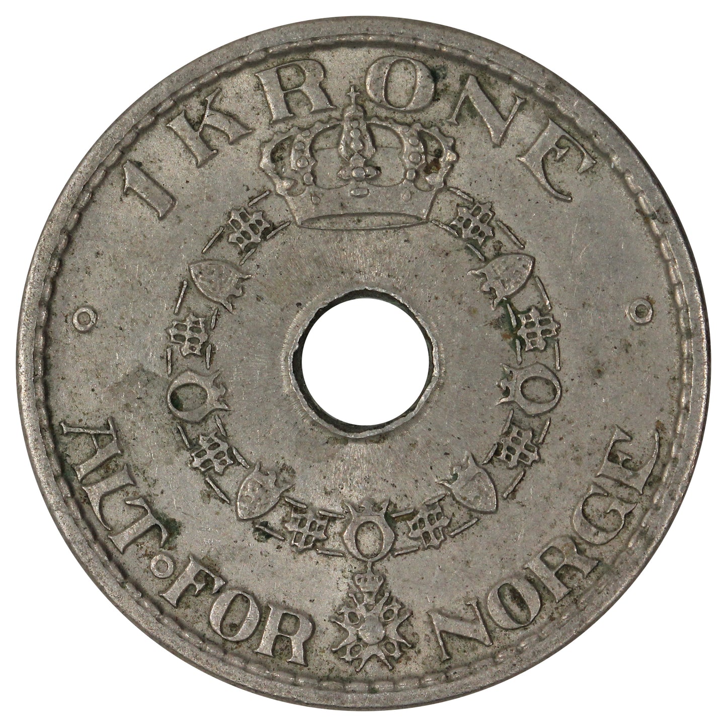 Norway 1939 Krone Almost Uncirculated (AU-50)