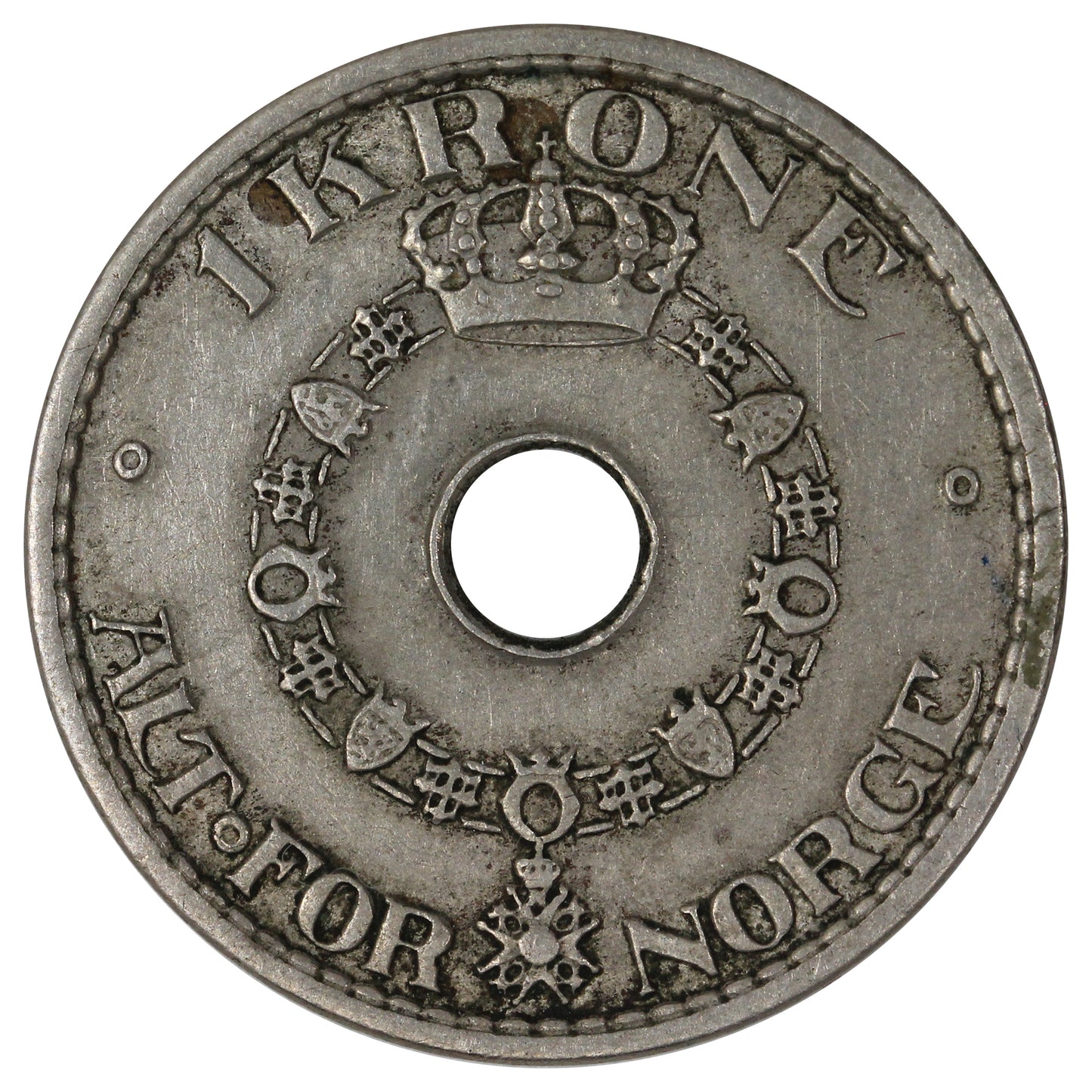 Norway 1940 Krone Extra Fine (EF-40)