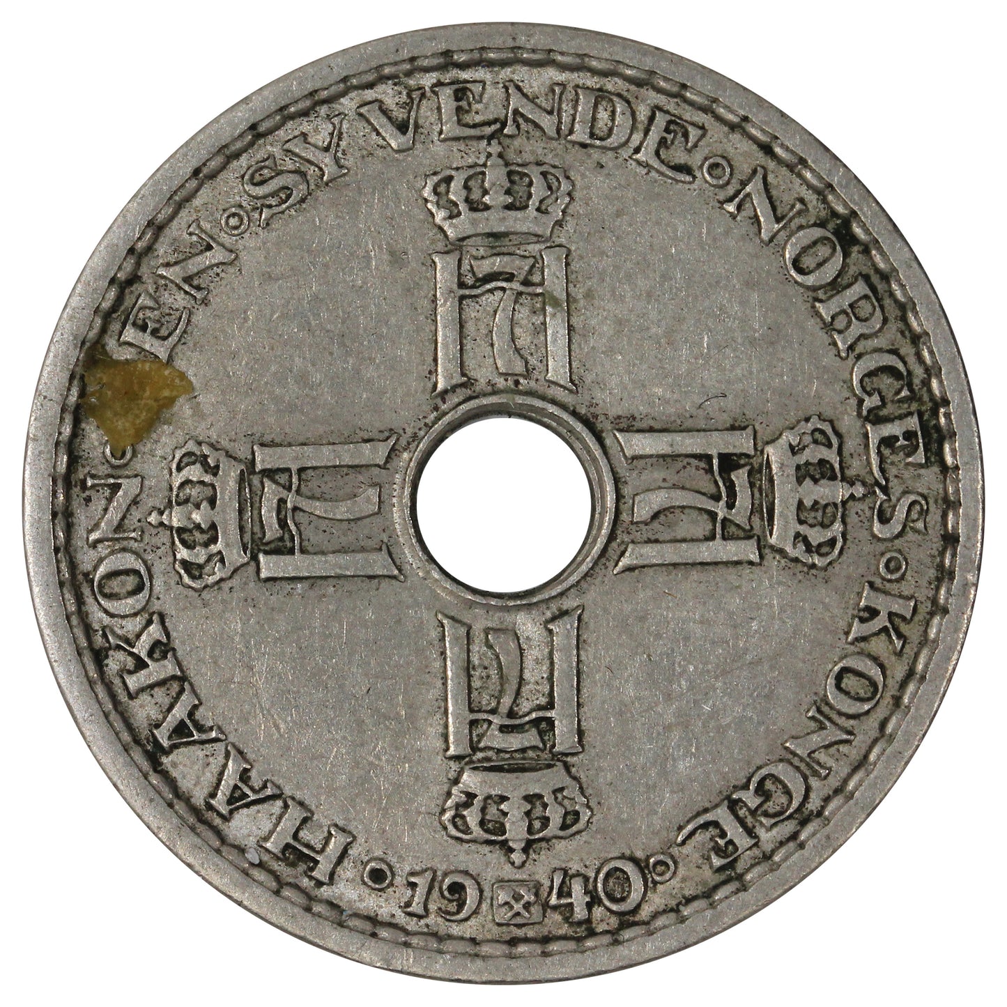 Norway 1940 Krone Extra Fine (EF40)