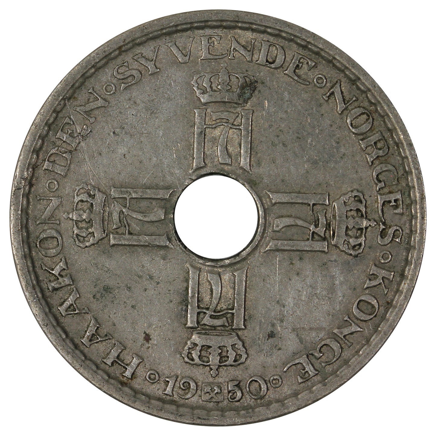 Norway 1950 Krone Extra Fine (EF40)