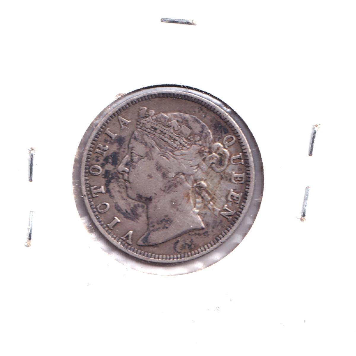 Straits Settlements 1896 20 Cents Very Fine (VF20)