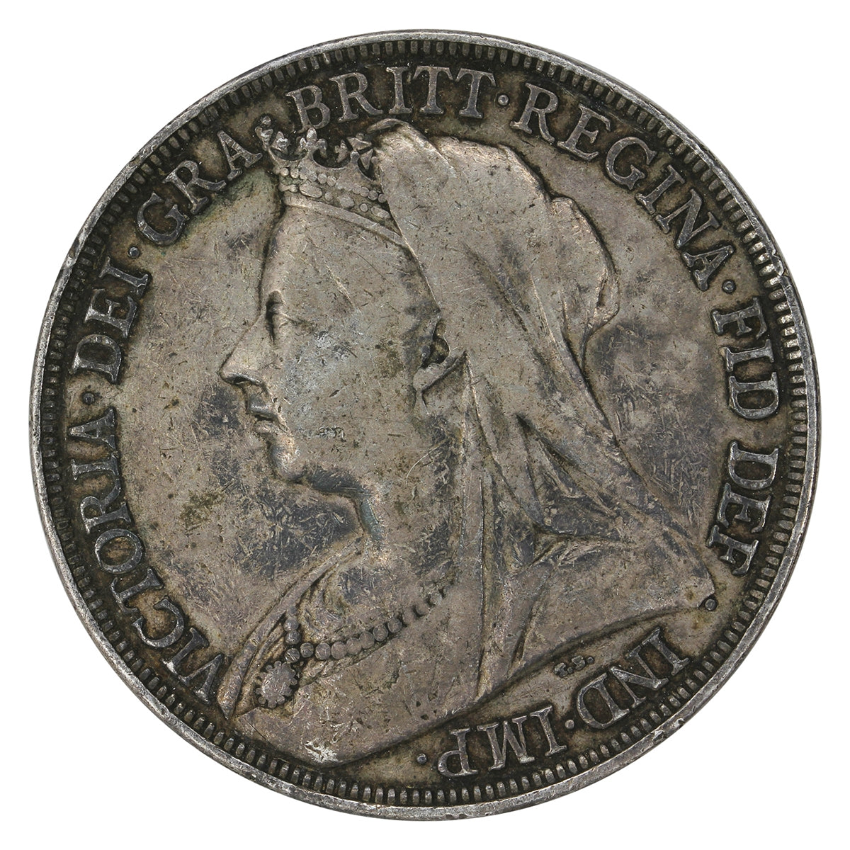 Great Britain 1895 LIX Crown Very Fine (VF20) $