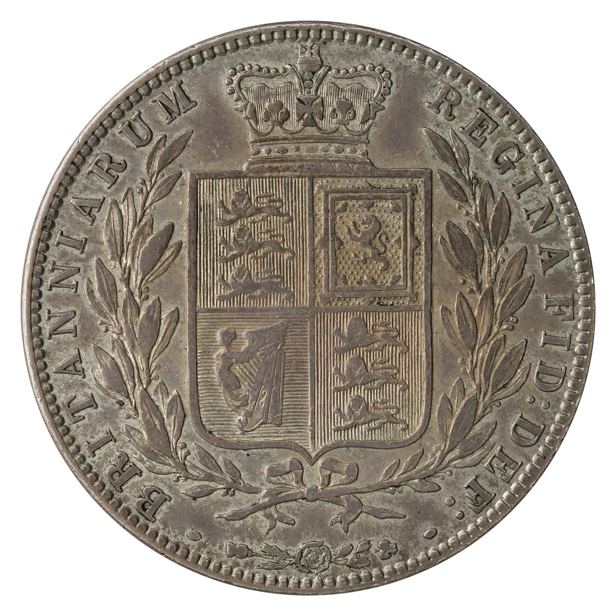 Great Britain 1875 1/2 Crown Extra Fine (EF40) $