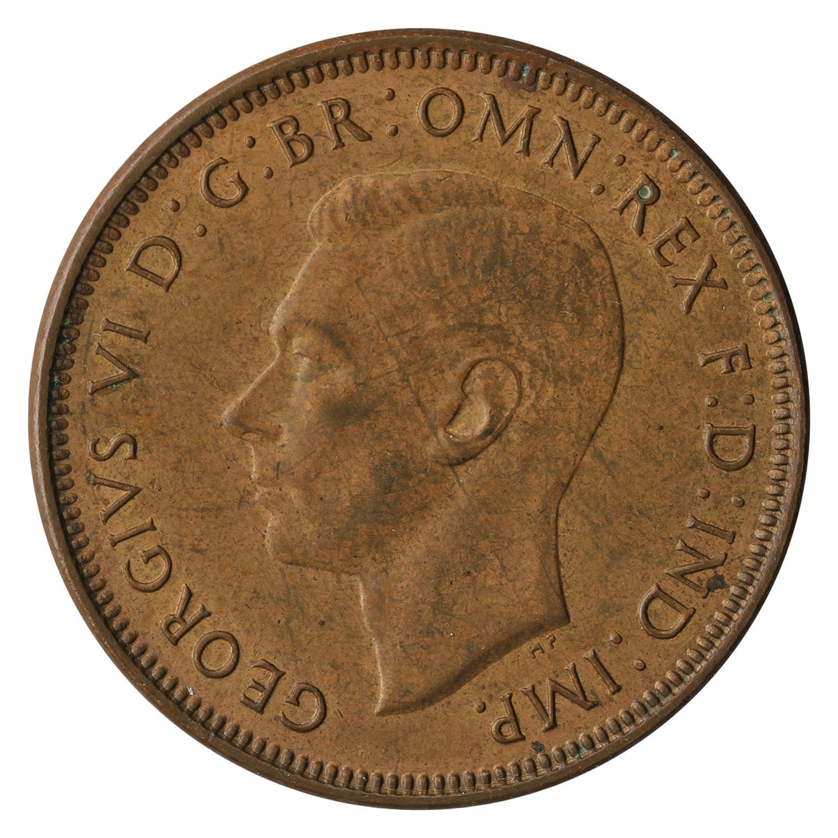 Australia 1938 1/2 Penny Uncirculated (MS60) $