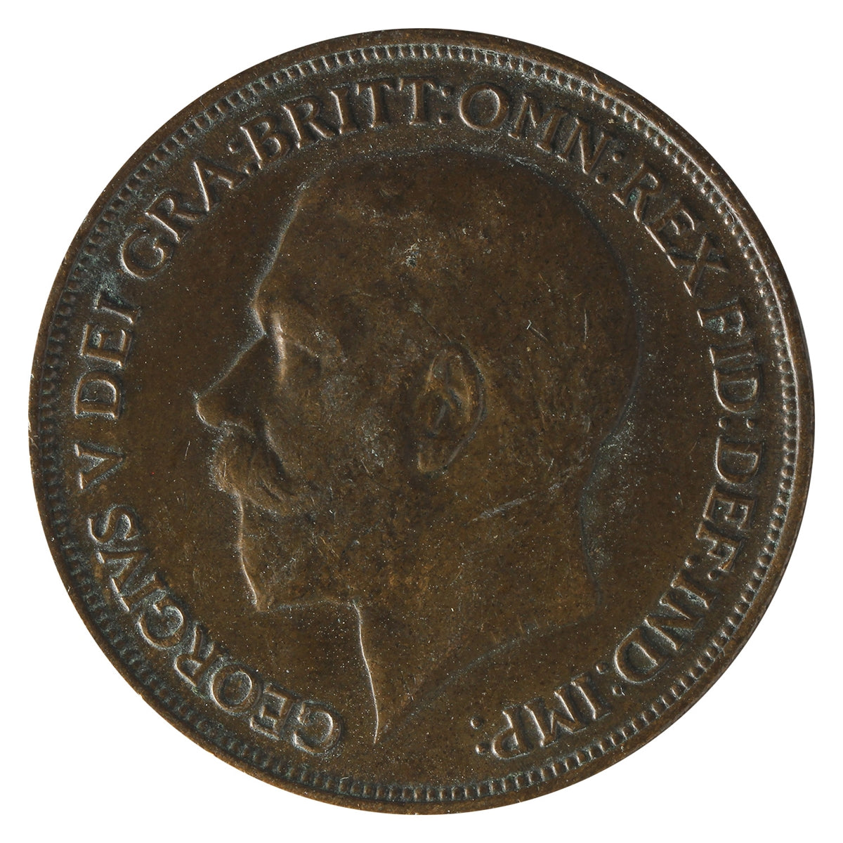 Great Britain 1915 Penny VF-EF (VF30)