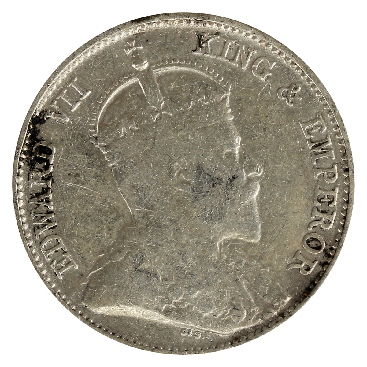 Straits Settlements 1902 10 Cents Fine (F12)