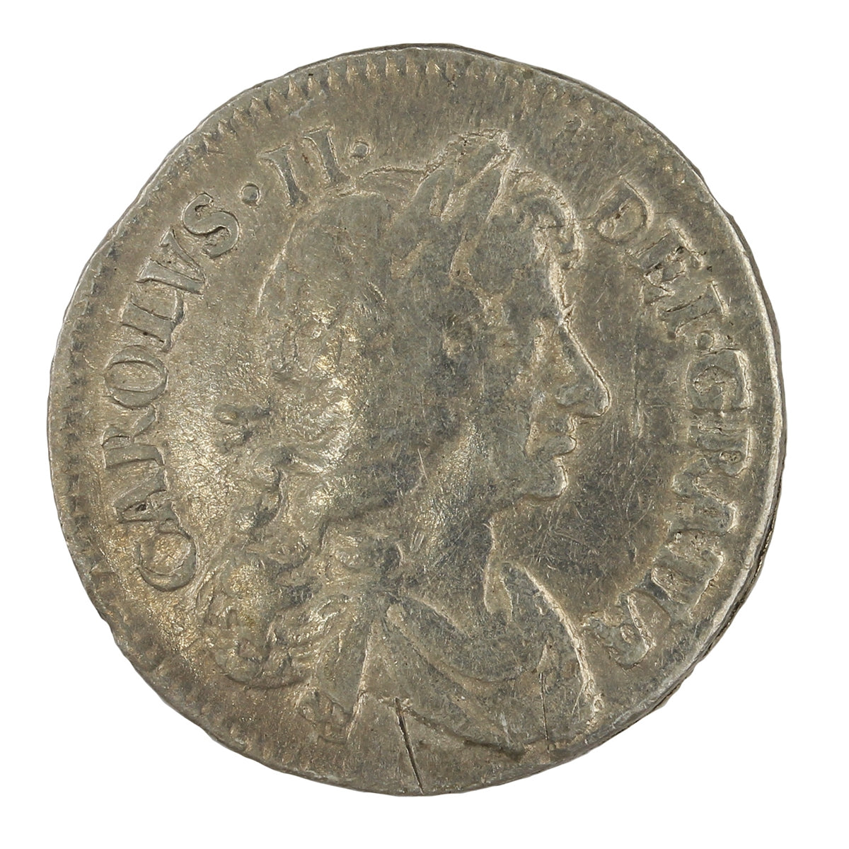 Great Britain 1679 4 Pence Very Fine (VF20) $