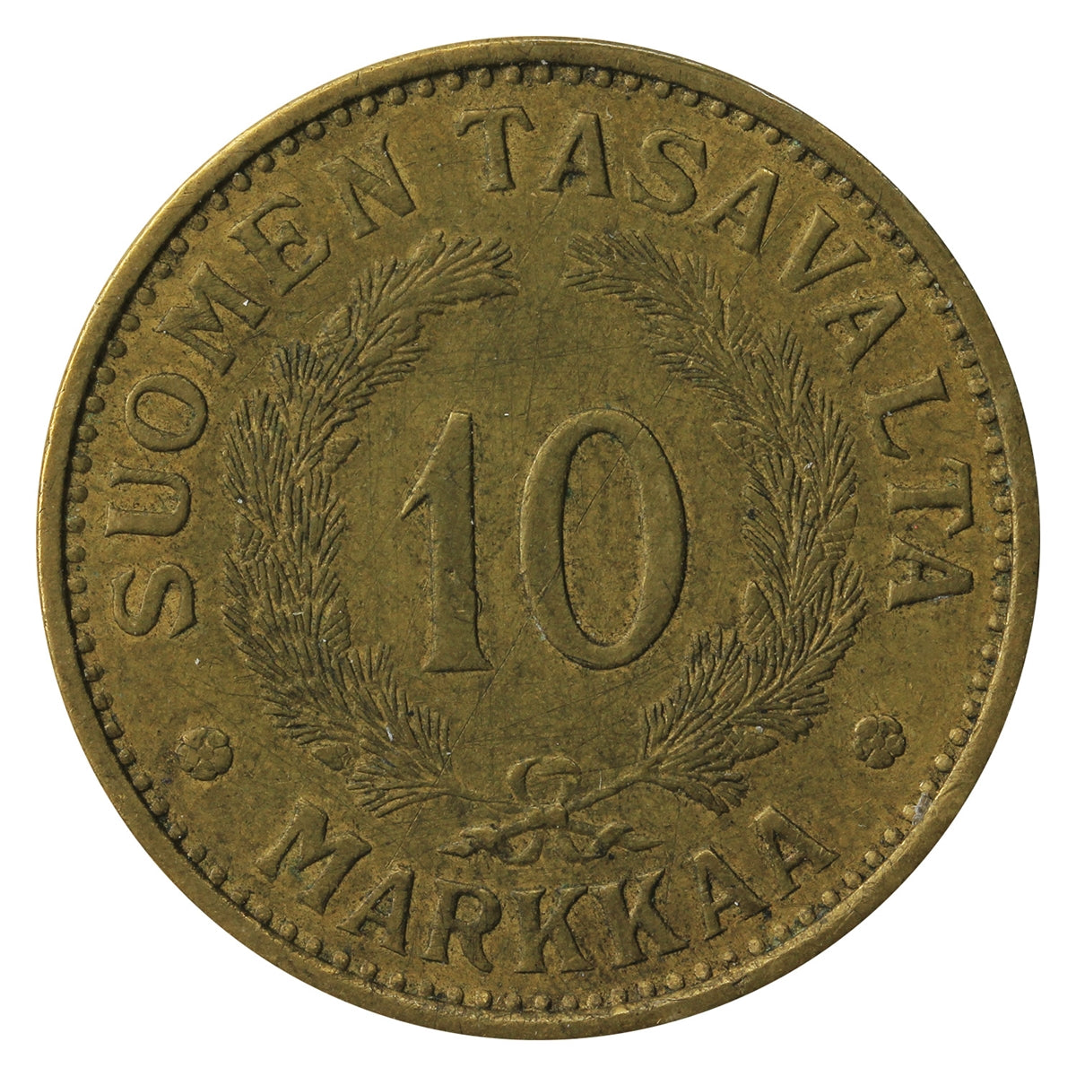 Finland 1937S 10 Markkaa Extra Fine (EF40)