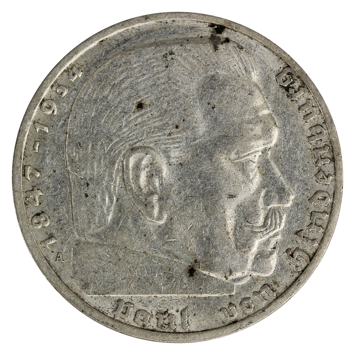 German Third Reich 1937A 2 Marks VF-EF (VF30)