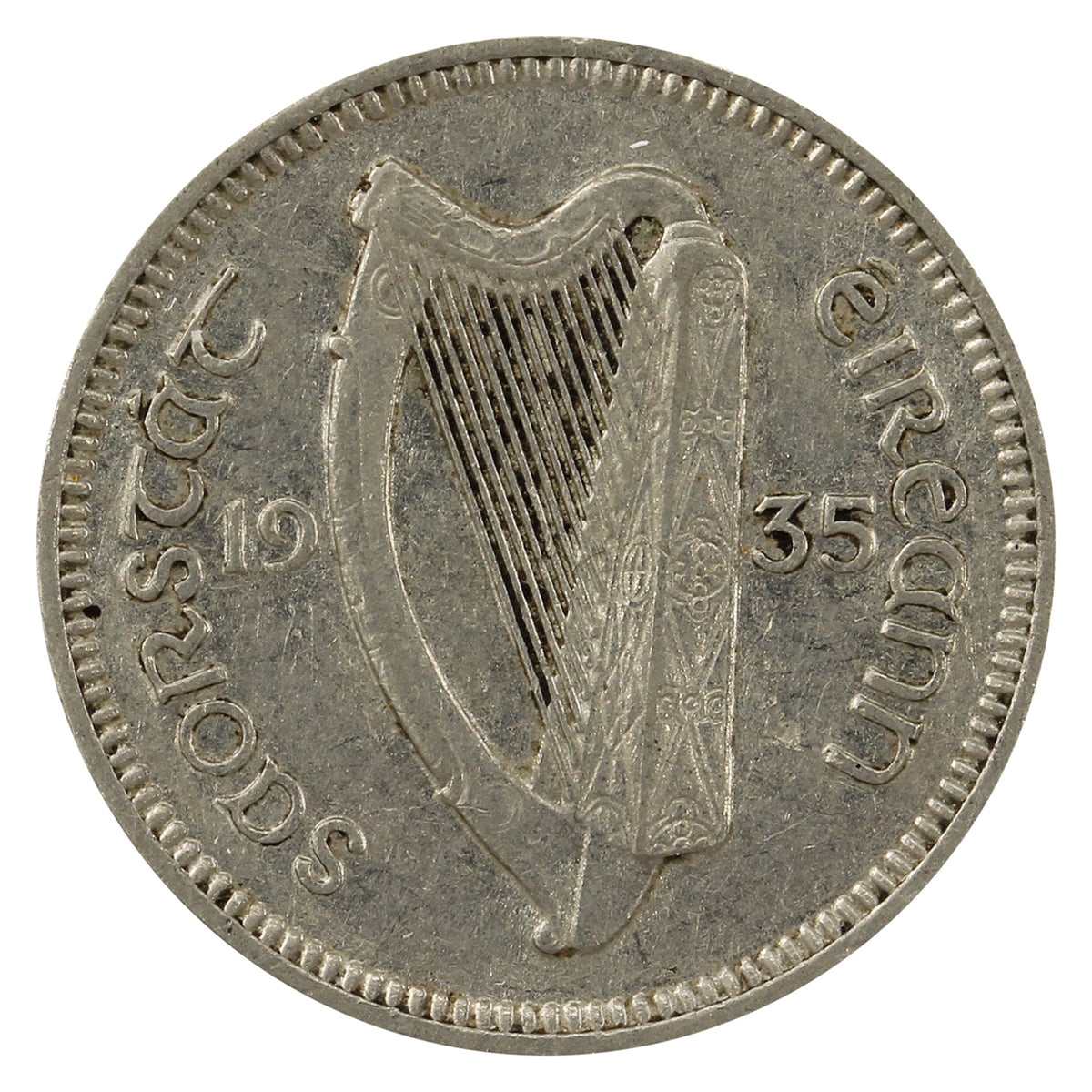 Ireland 1935 3 Pence VF-EF (VF30)