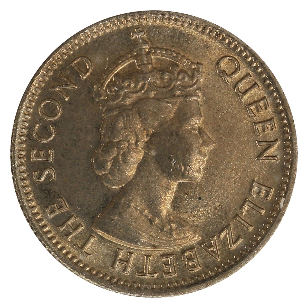 Malaya & British Borneo 1958 5 Cents UNC+ (MS62)
